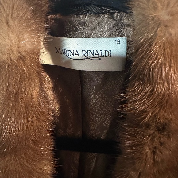 Marina Rinaldi Gorgeous Wool/Cashmere Coat size 19 - Picture 10 of 10